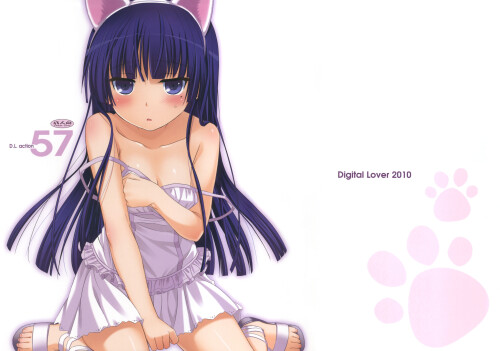 yande.re-170230-animal_ears-digital_lover-dress-gokou_ruri-nakajima_yuka-nekomimi-ore_no_imouto_ga_konnani_kawaii_wake_ga_nai-summer_dress-undressing.jpg