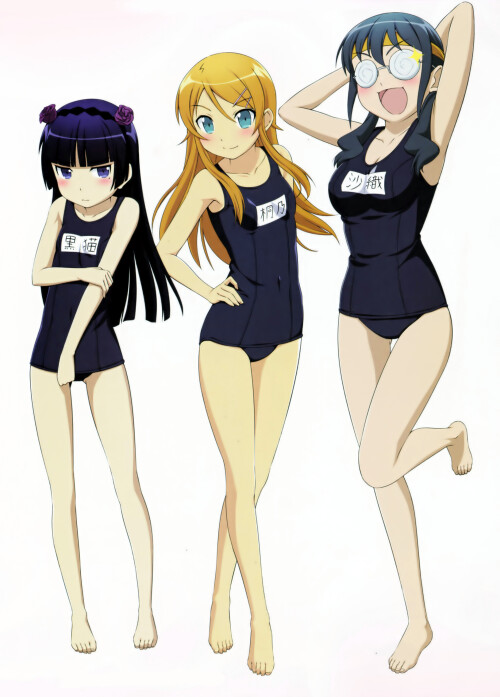 yande.re-189611-gokou_ruri-kanzaki_hiro-kousaka_kirino-makishima_saori-megane-ore_no_imouto_ga_konnani_kawaii_wake_ga_nai-school_swimsuit-swimsuits.jpg