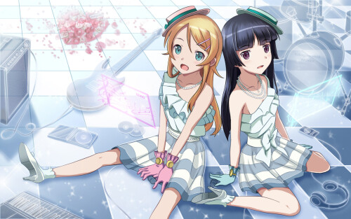 yande.re-195615-claris-dress-edogawakid-gokou_ruri-kousaka_kirino-ore_no_imouto_ga_konnani_kawaii_wake_ga_nai-wallpaper.jpg