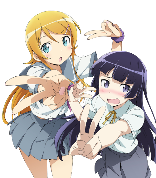 yande.re-250797-gokou_ruri-kousaka_kirino-ore_no_imouto_ga_konnani_kawaii_wake_ga_nai-transparent_png.png