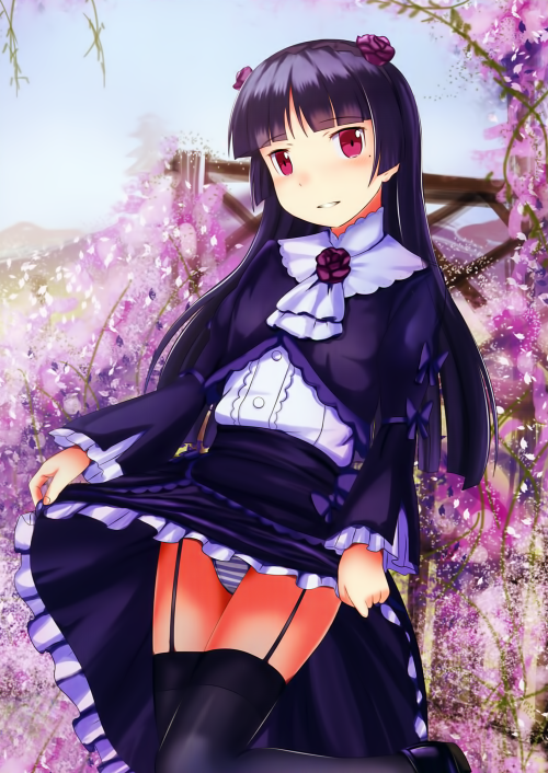 yande.re-267827-edogawakid-garter_belt-gokou_ruri-ore_no_imouto_ga_konnani_kawaii_wake_ga_nai-pantsu-shimapan-skirt_lift-stockings-thighhighs.png